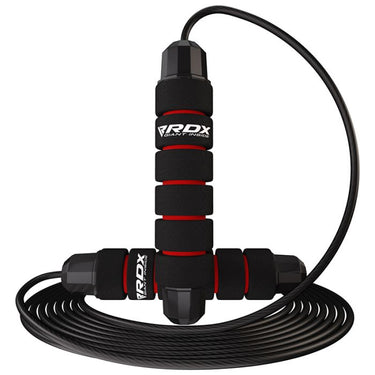 CUERDA PARA SALTAR CON ASAS DE ESPUMA RDX W1